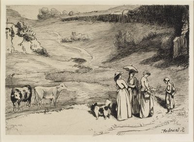 Les Demoiselles de Village, 1867 by Gustave Courbet